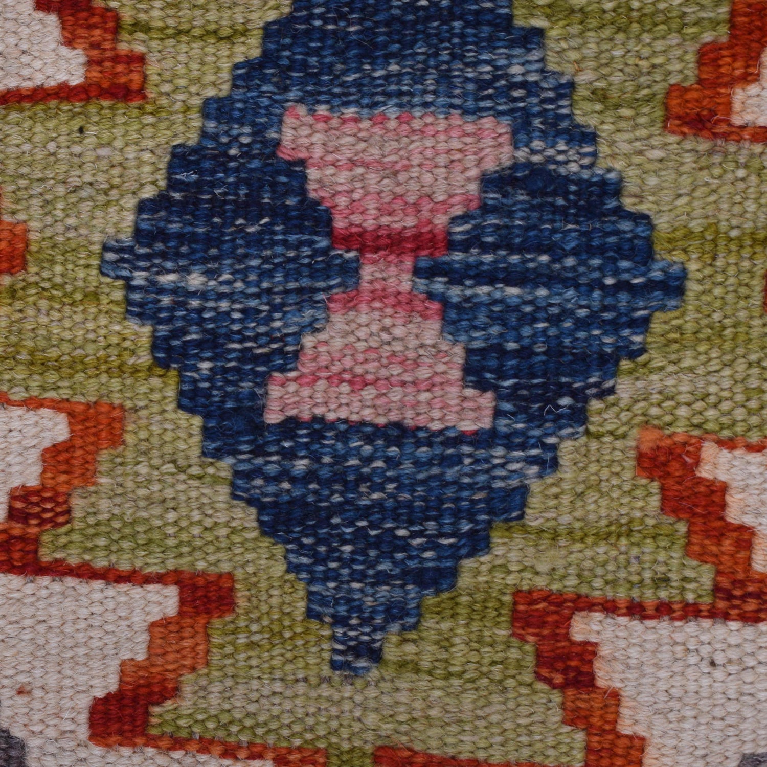 Handmade Turkish Design Wool Kilim Runner 2' 7" x 7' 10" ft / 78 x240 cm - No. G31811