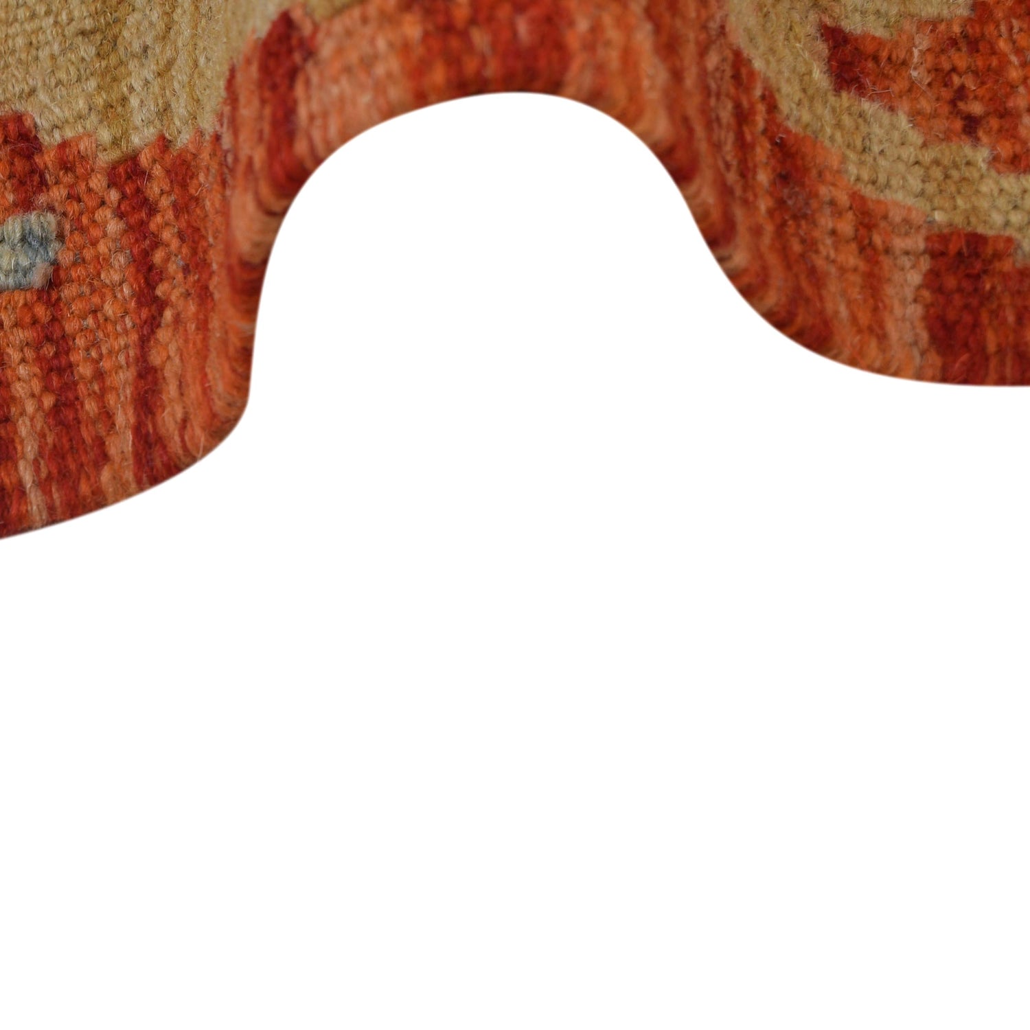 Handmade Turkish Design Wool Kilim Runner 2' 7" x 7' 10" ft / 78 x240 cm - No. G31811