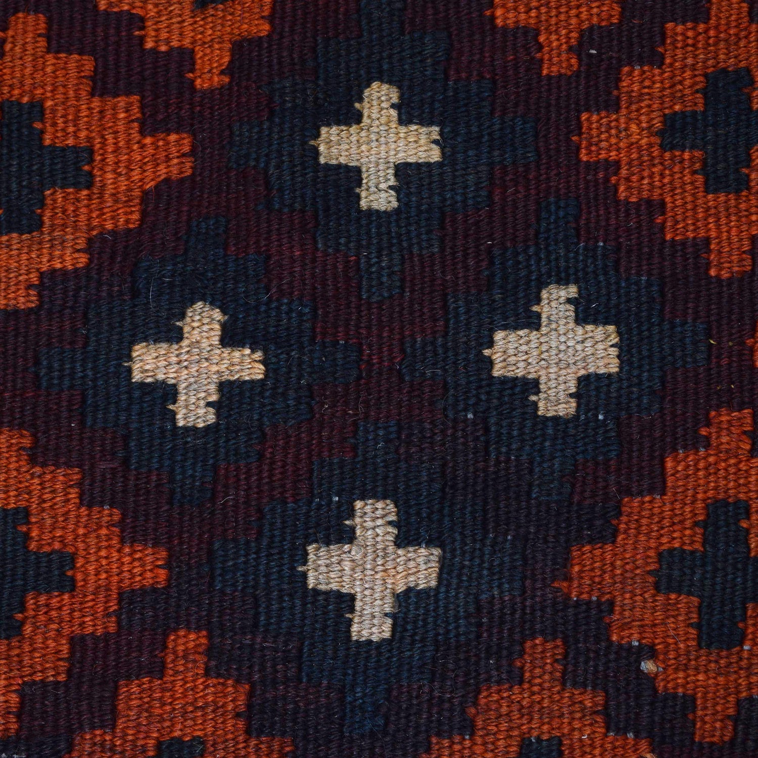 Handmade Maimana Kelim 3' 7" x 6' 8" ft / 109 x 203 cm - No. G32090