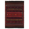 Afghan Laghari Kilim 4' 9" x 6' 10" ft / 145 x 209 cm - No. G32091