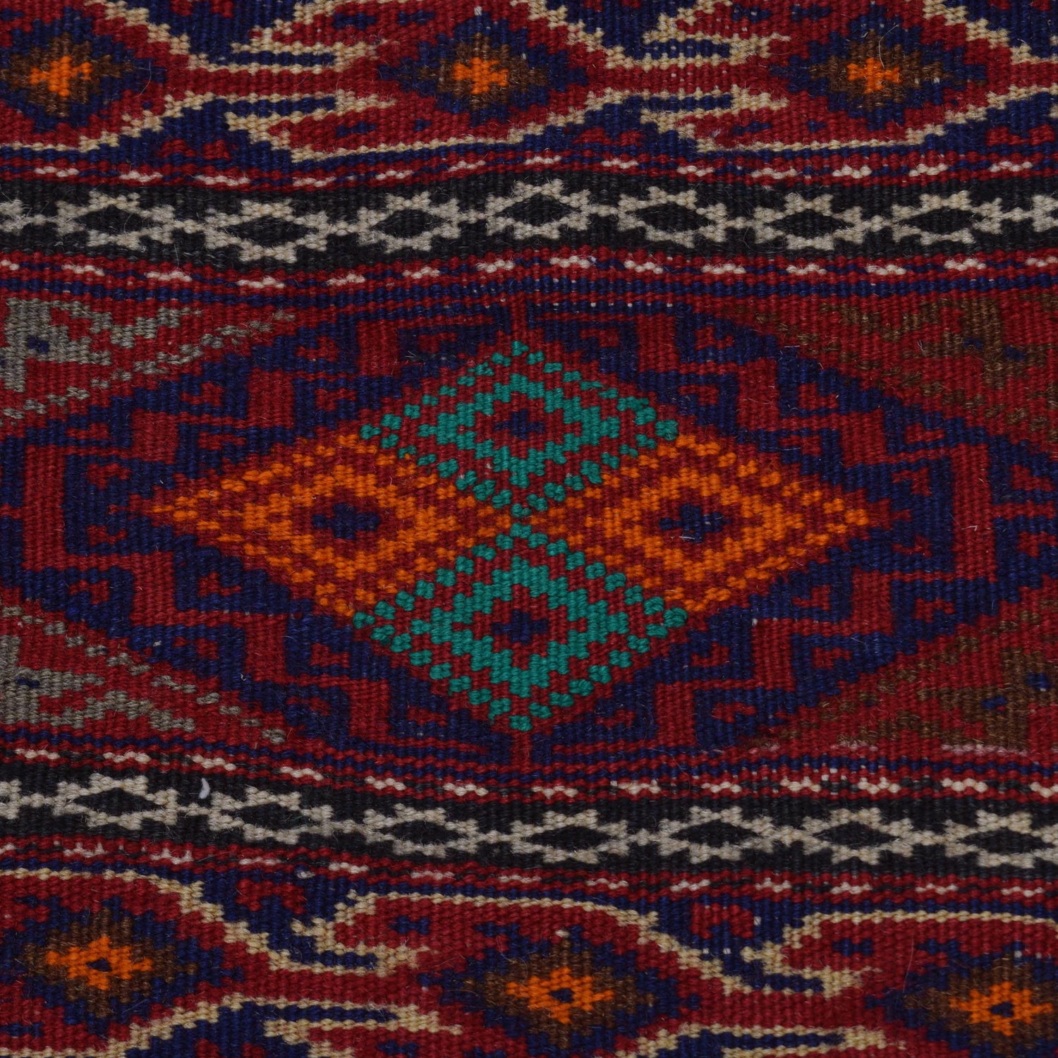 Afghan Laghari Kilim 4' 4" x 7' 3" ft / 133 x 220 cm - No. G32092