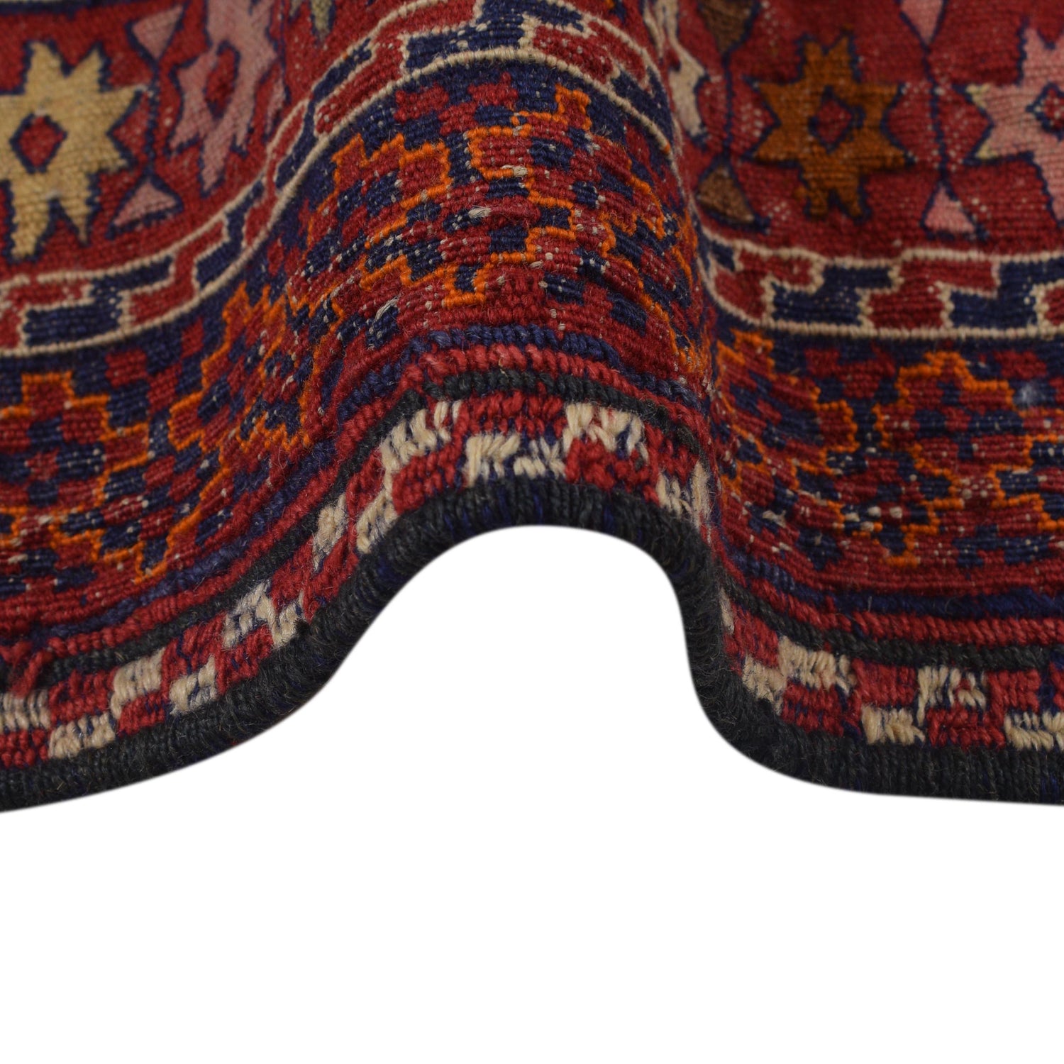 Afghan Laghari Kilim 4' 4" x 7' 3" ft / 133 x 220 cm - No. G32092