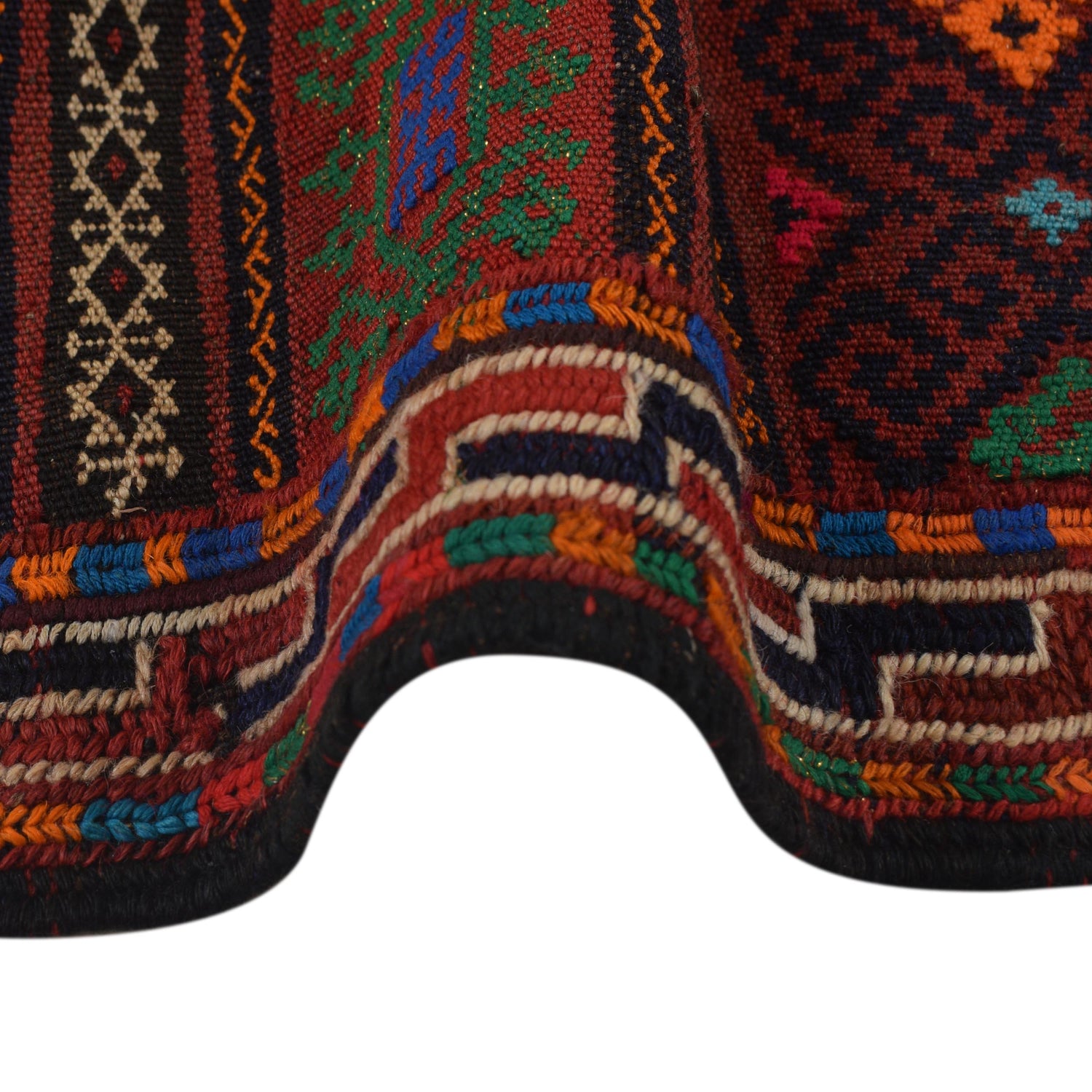 Afghan Laghari Kilim 4' 10" x 7' 1" ft / 147 x 217 cm - No. G32093