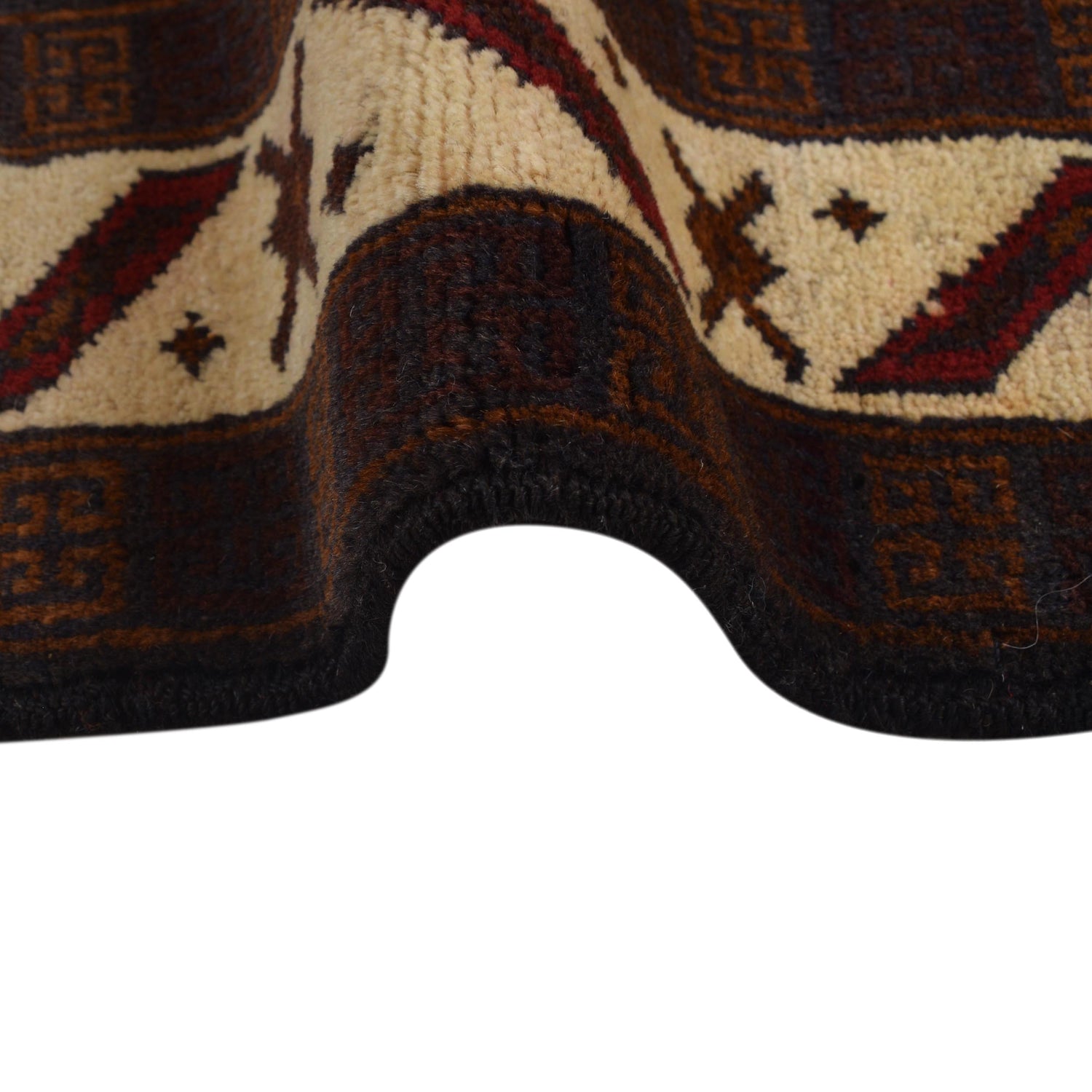 Baluch Small Size Rug 3' 0" x 4' 6" ft / 91 x 138 cm - No. G32095