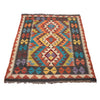 Hand Woven Wool Kelim 2' 7" x 3' 11" ft / 80 x 120 cm - No. G33007