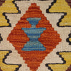 Hand Woven Wool Kelim 2' 7" x 3' 11" ft / 80 x 120 cm - No. G33007