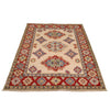 Handmade Kazak Area Rug 4' 0" x 5' 9" ft / 122 x 174 cm - No. G33023