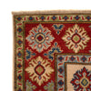Handmade Kazak Area Rug 4' 0" x 5' 9" ft / 122 x 174 cm - No. G33023