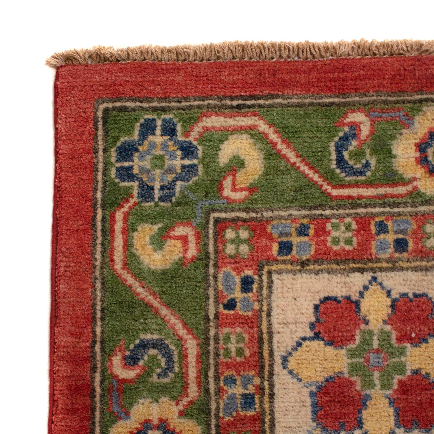 Hand knotted Kazak Carpet 8' 11" x 11' 11" ft / 272 x 363 cm - No. G33097