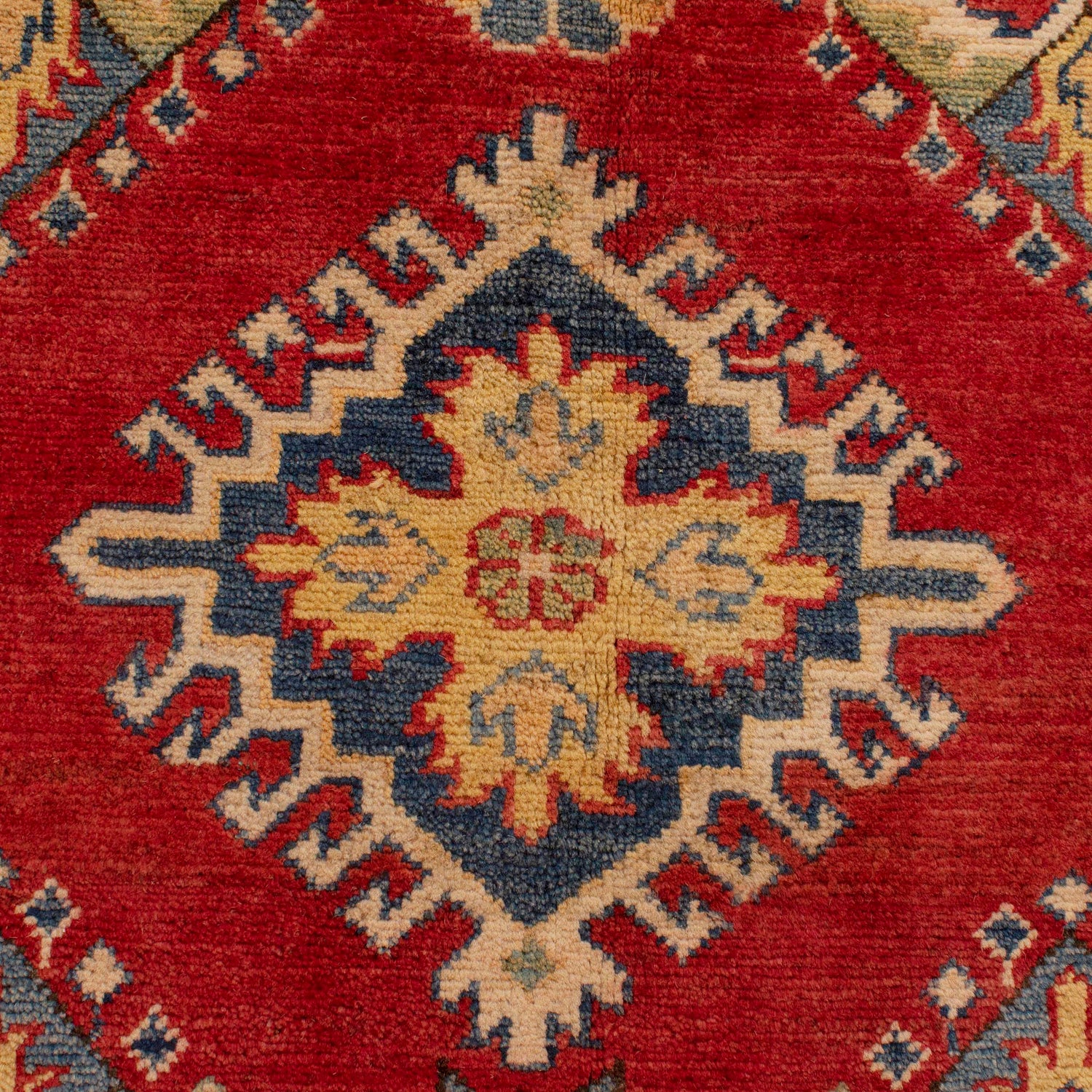 Red Kazak Rug 6' 5" x 9' 9" ft / 195 x 296 cm - No. G33099