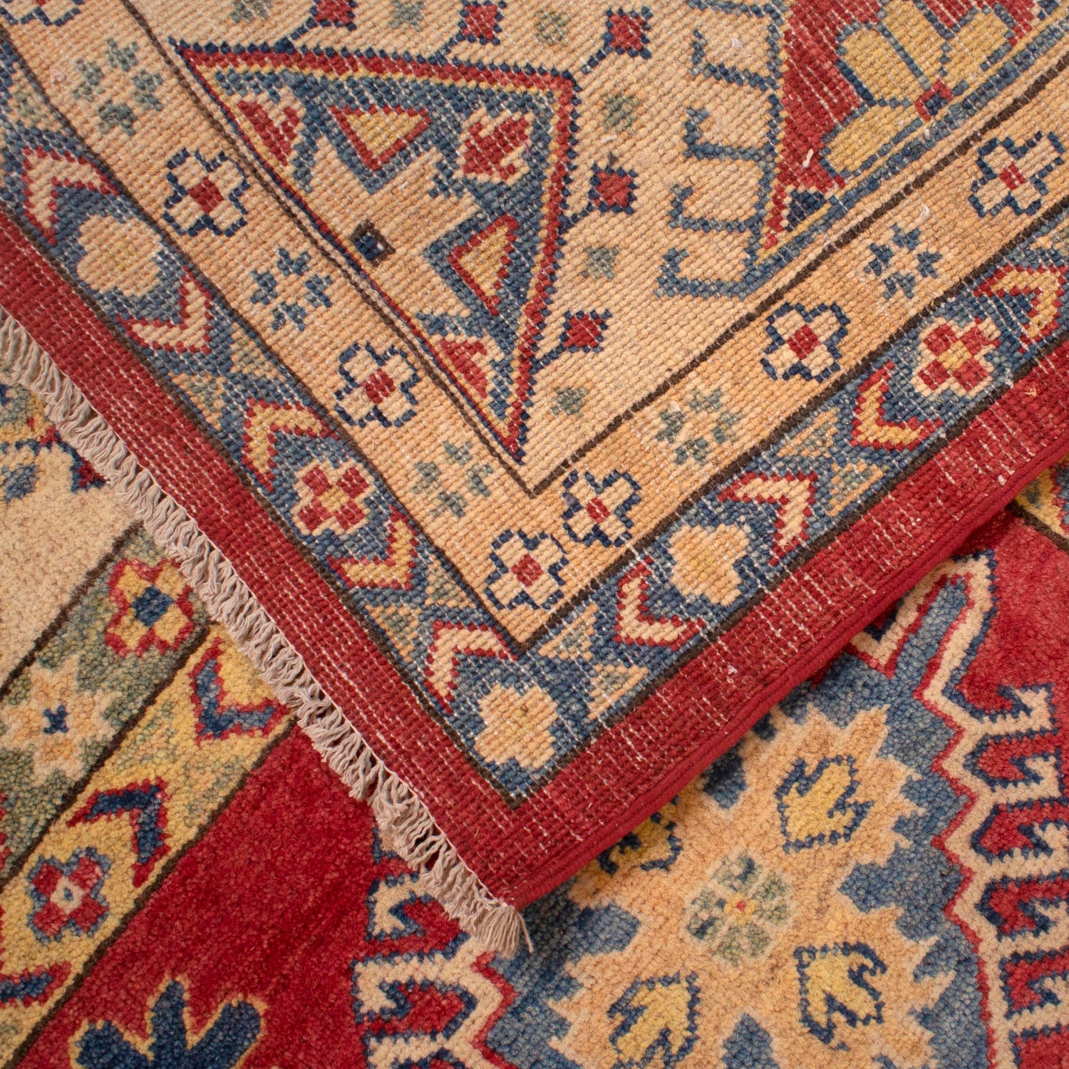 Red Kazak Rug 6' 5" x 9' 9" ft / 195 x 296 cm - No. G33099