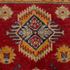Oriental Kazak Rug 4' 1" x 5' 11" ft / 124 x 180 cm - No. G34000
