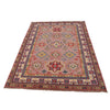 Handmade Kazak Area Rug 4' 0" x 5' 11" ft / 123 x 181 cm - No. G34001
