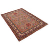 Handmade Kazak Area Rug 4' 0" x 5' 11" ft / 123 x 181 cm - No. G34001