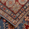 Blue Color Kazak Rug 5' 1" x 6' 7" ft / 156 x 201 cm - No. G34005