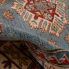 Handmade Kazak Area Rug 4' 6" x 6' 5" ft / 137 x 195 cm - No. G34006
