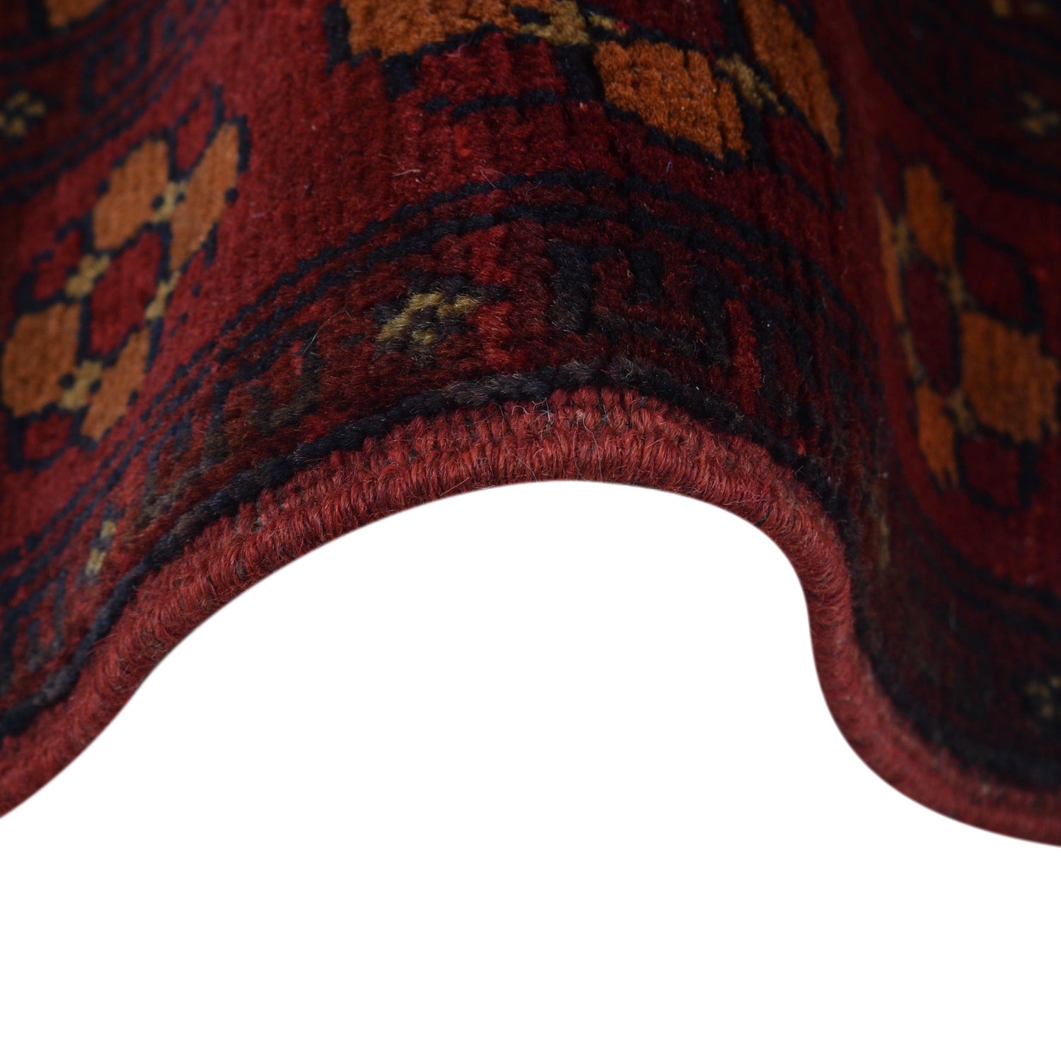 Handwoven Khal Mohammadi Afghan Carpet 2' 5" x 4' 2" ft / 74 x 128 cm - No. G34012