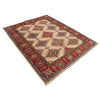 Hand knotted Kazak Carpet 5' 1" x 6' 5" ft / 154 x 196 cm - No. G34020