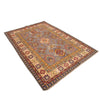 Hand knotted Kazak Carpet 4' 11" x 7' 0" ft / 150 x 213 cm - No. G34021