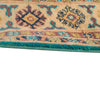 Handmade Kazak Area Rug 4' 0" x 5' 5" ft / 123 x 165 cm - No. G34022