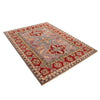 Hand Knotted Kazak Oriental Rug 5' 0" x 6' 7" ft / 152 x 201 cm - No. G34024