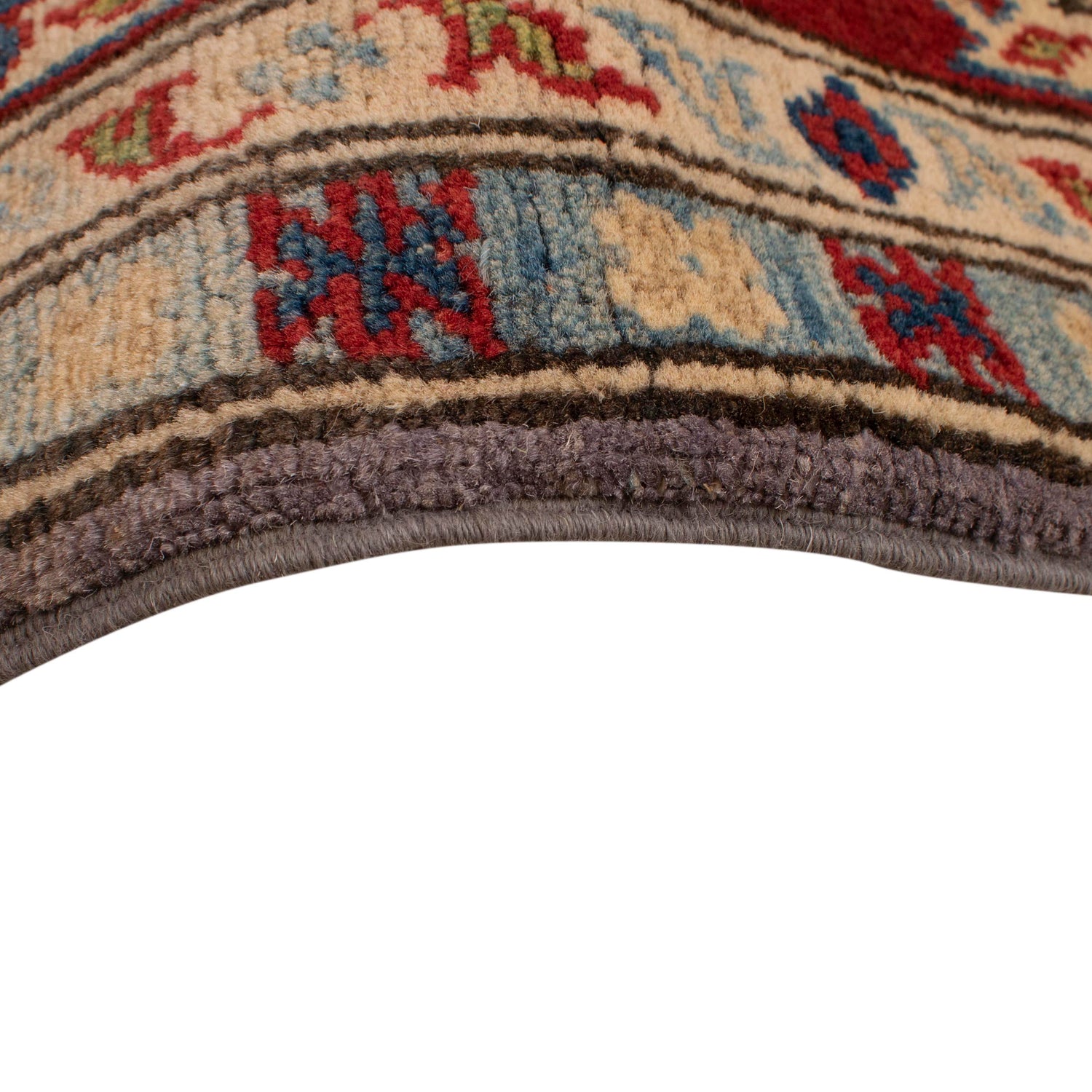 Hand Knotted Kazak Oriental Rug 5' 0" x 6' 7" ft / 152 x 201 cm - No. G34024