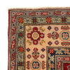 Red Color Kazak Rug 5' 0" x 6' 9" ft / 153 x 205 cm - No. G34025