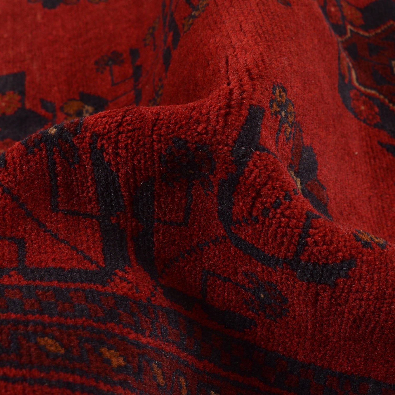 Hand knotted Khal Mohammadi Rugs 3' 7" x 4' 9" ft / 108 x 146 cm - No. G34137
