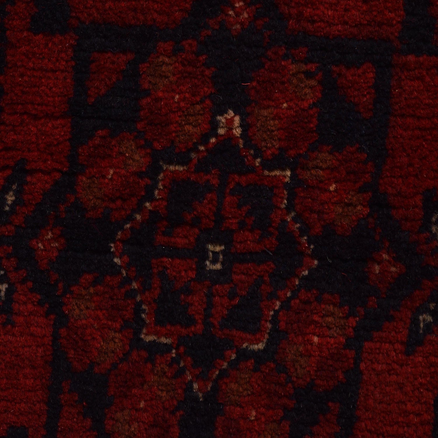 Red Color Khal Mohammadi Rug 5' 0" x 6' 7" ft / 152 x 200 cm - No. G34138