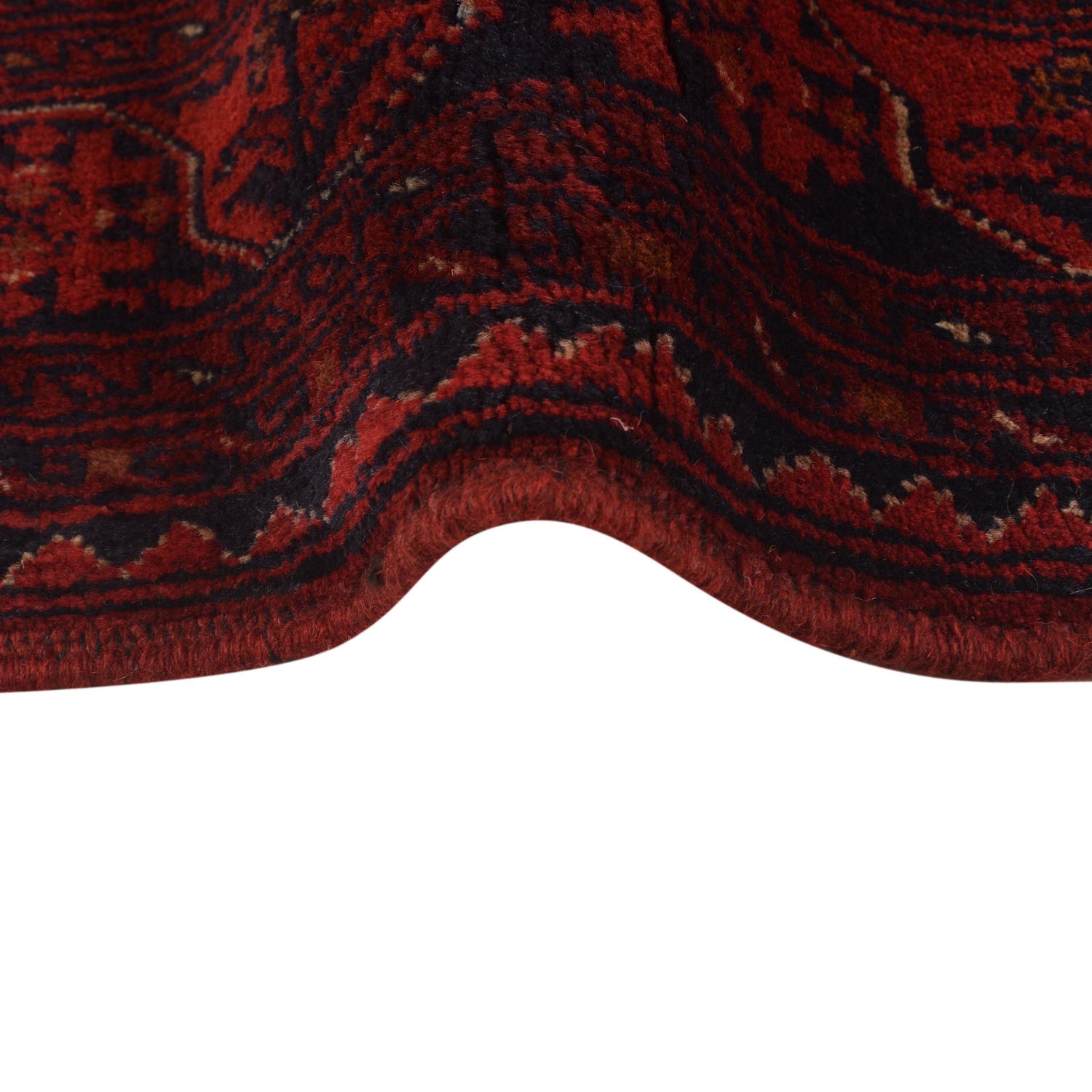 Red Color Khal Mohammadi Rug 5' 0" x 6' 7" ft / 152 x 200 cm - No. G34138