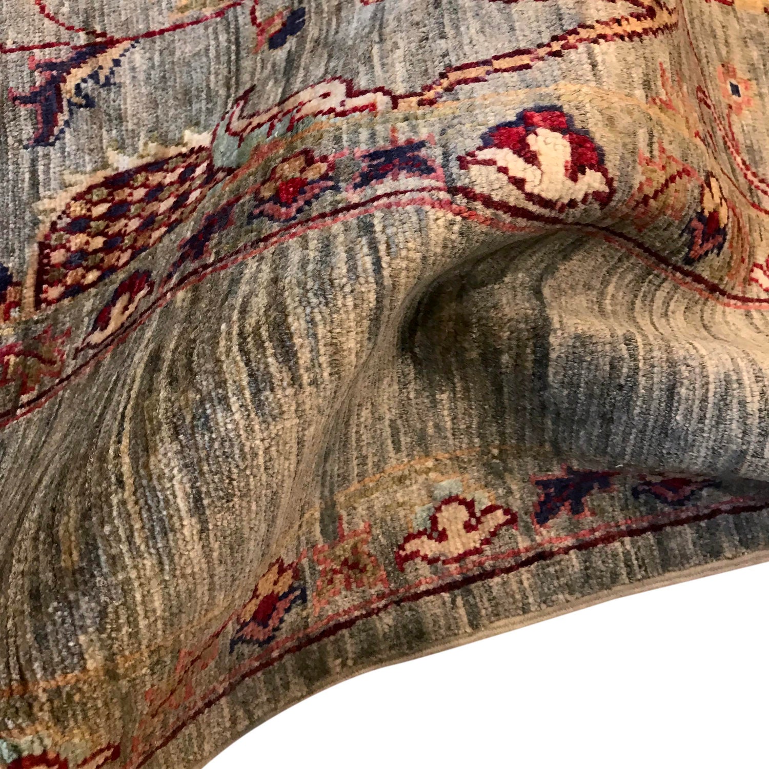 Hand Knotted Sultani Modern Rug 6' 6" x 9' 5" ft / 197 x 288 cm - No. G34139