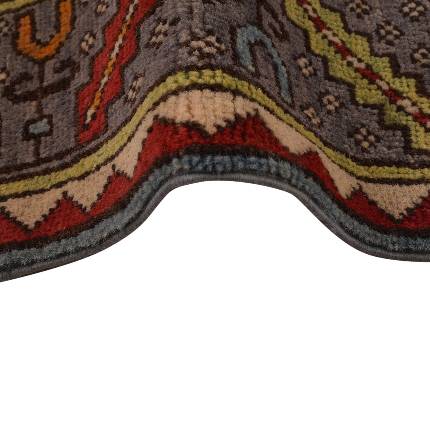 Multi Color Mamluk Carpet 4' 11" x 6' 7" ft / 149 x 200 cm - No. G34144