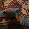 Multi Color Mamluk Carpet 4' 11" x 6' 7" ft / 149 x 200 cm - No. G34144