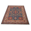 Blue Kazak Rug 3' 11" x 5' 11" ft / 120 x 181 cm - No. G34145