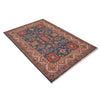 Blue Kazak Rug 3' 11" x 5' 11" ft / 120 x 181 cm - No. G34145