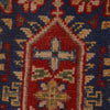 Blue Kazak Rug 3' 11" x 5' 11" ft / 120 x 181 cm - No. G34145
