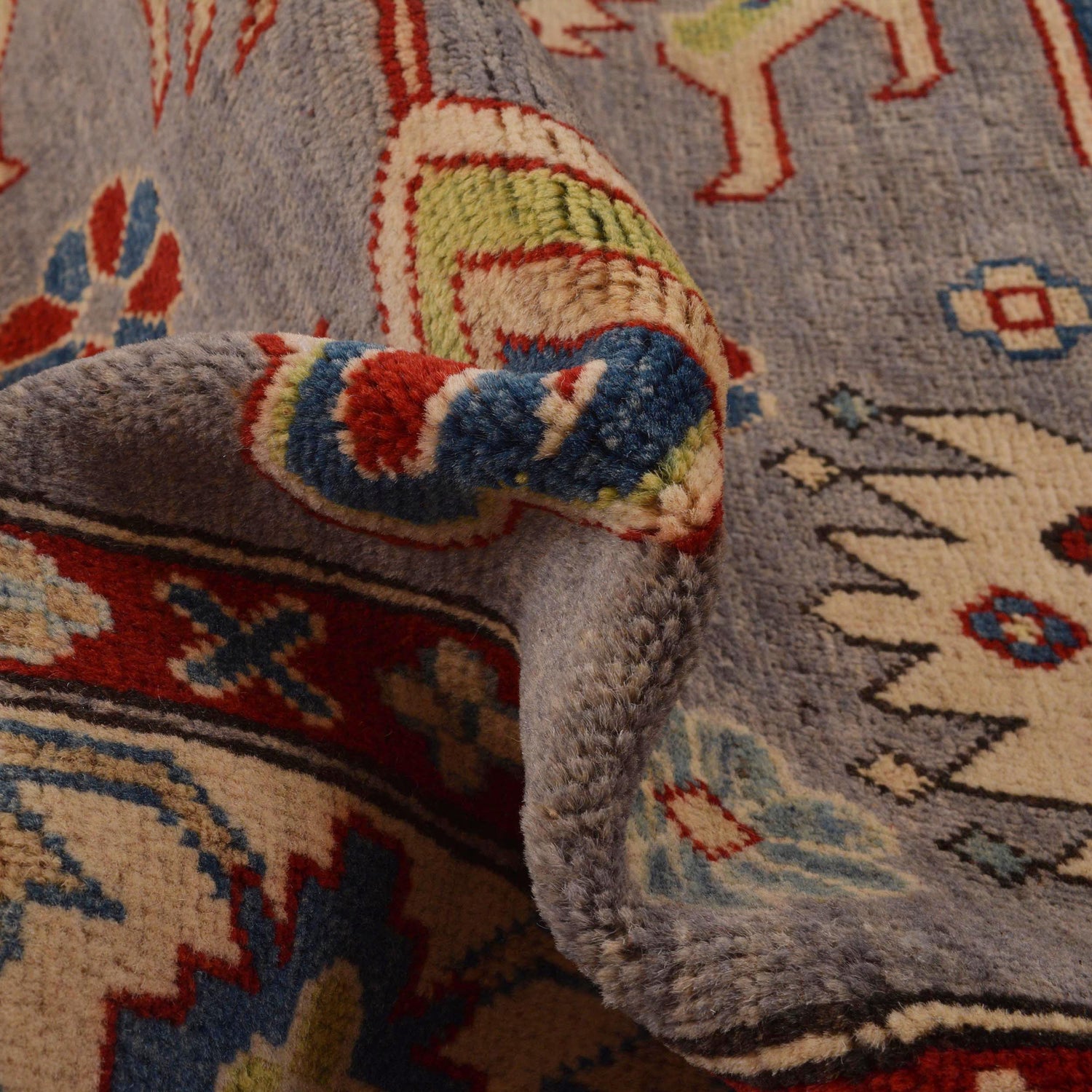 Oriental Kazak Rug 4' 11" x 7' 1" ft / 149 x 215 cm - No. G34146