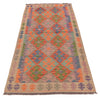 Short Chobi Kilim Runner 2' 11" x 6' 7" ft / 90 x 201 cm - No. G34380