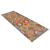 Short Chobi Kilim Runner 2' 10" x 8' 4" ft / 86 x 254 cm - No. G34389