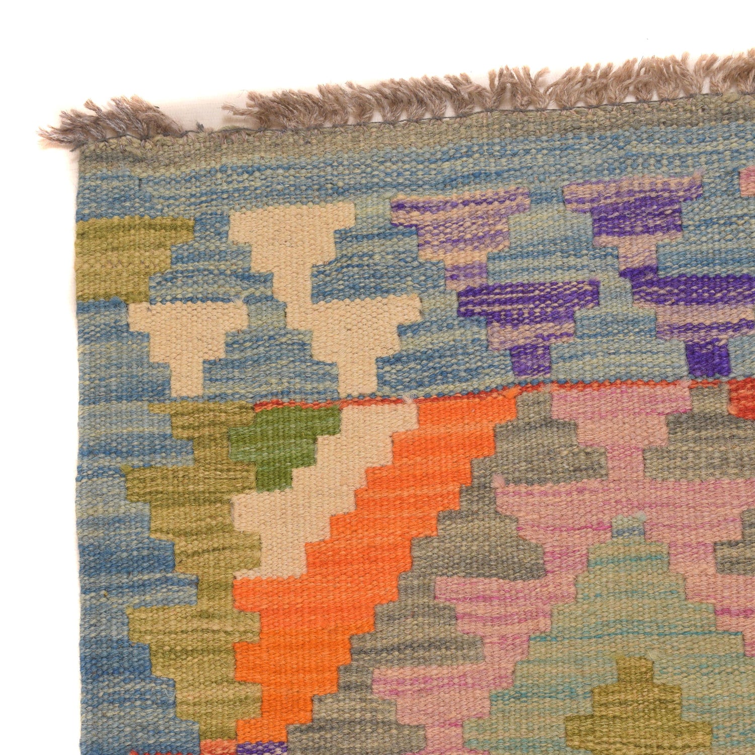 Short Chobi Kilim Runner 2' 10" x 8' 4" ft / 86 x 254 cm - No. G34389