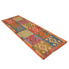 Hand Knotted Flatweave Kilim Runner 2' 9" x 8' 3" ft / 85 x 252 cm - No. G34390
