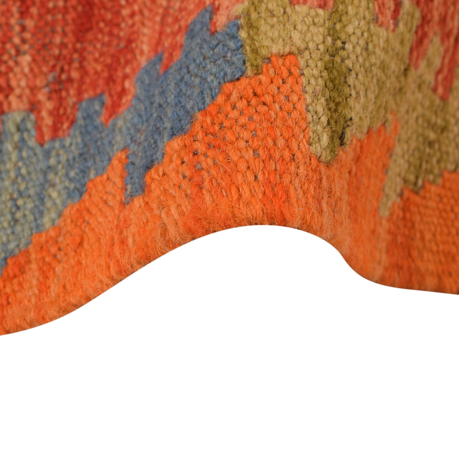 Hand Knotted Flatweave Kilim Runner 2' 9" x 8' 3" ft / 85 x 252 cm - No. G34390