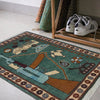 Handmade Afghan War Area Rug 2' 0" x 2' 10" ft / 60 x 86 cm - No. G34414
