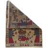 Hand-Knotted Afghan War Carpet 2' 1" x 2' 9" ft / 64 x 84 cm - No. G34415