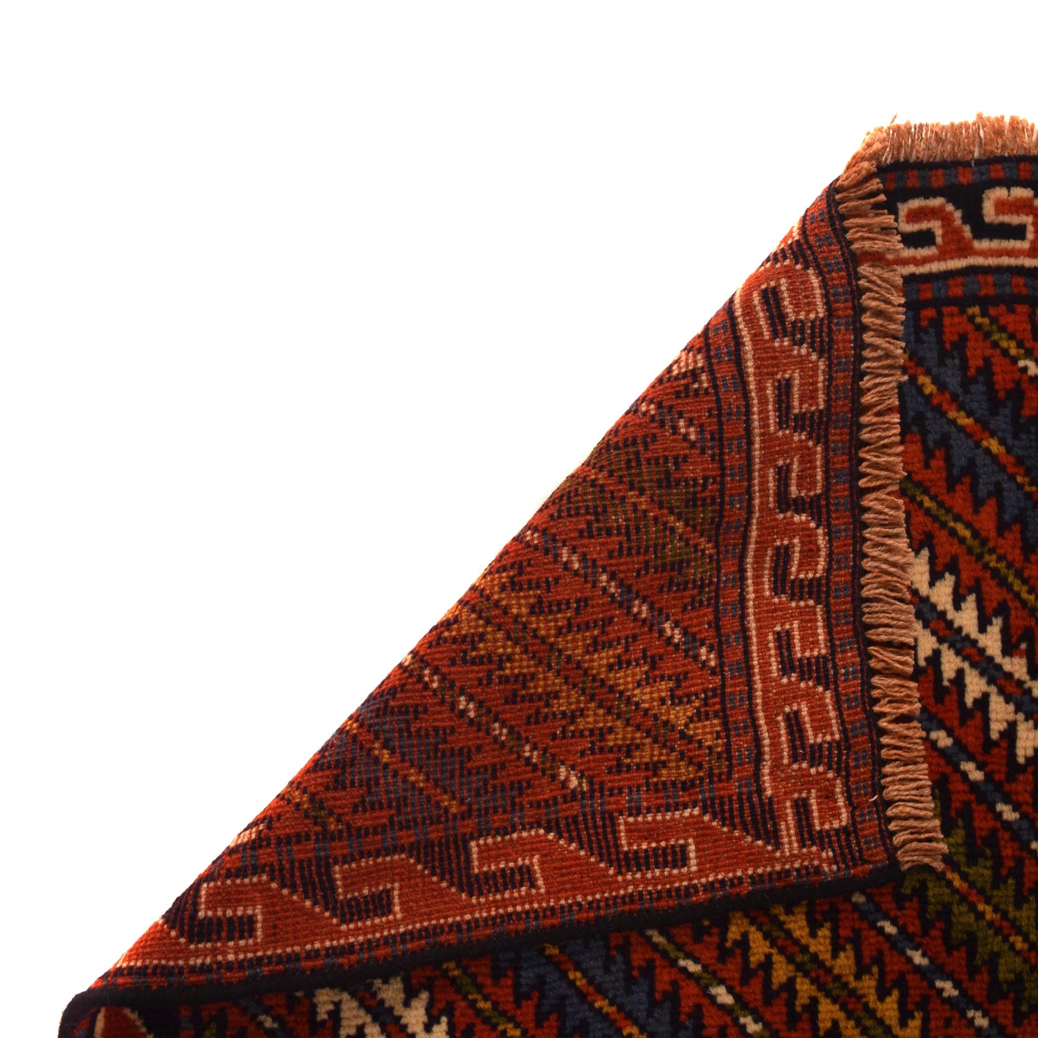 Tribal Baloch Rug 3' 5" x 4' 4" ft / 103 x 133 cm - No. G34860