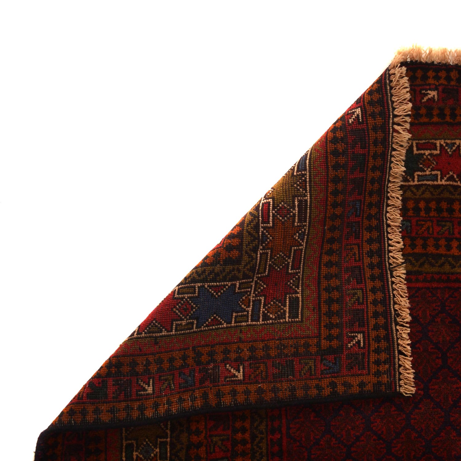 Small Prayer Carpet 3' 3" x 5' 8" ft / 98 x 172 cm - G34861