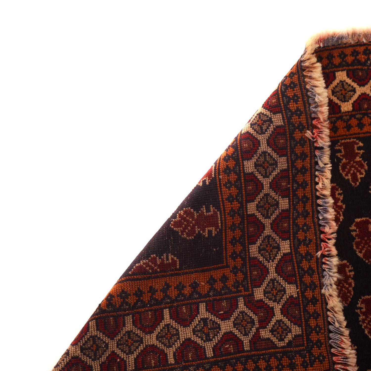 Muslim Prayer Rug 2' 8" x 4' 2" ft / 81 x 126 cm - No. G34862