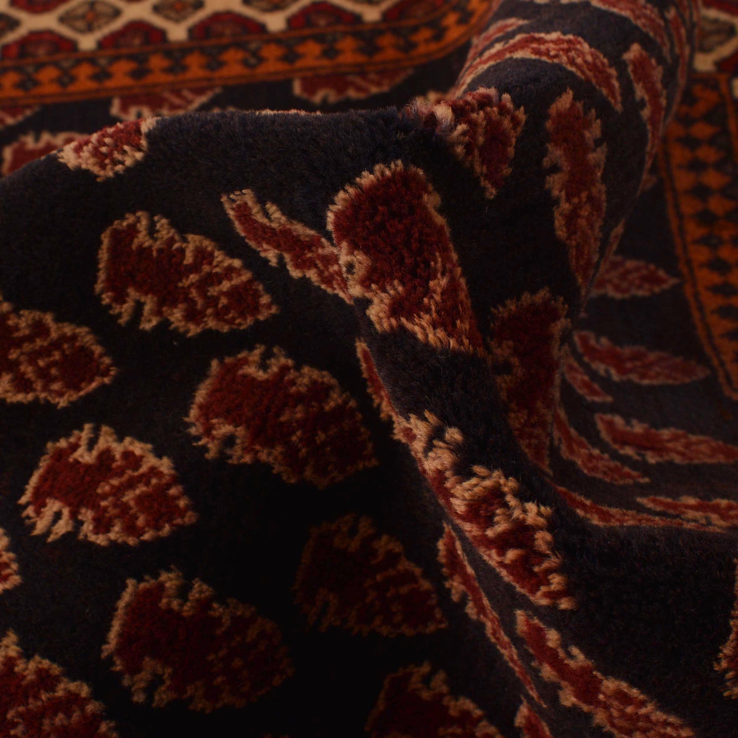 Muslim Prayer Rug 2' 8" x 4' 2" ft / 81 x 126 cm - No. G34862