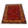 Handmade Pictorial Carpet 2' 11" x 3' 11" ft / 90 x 120 cm - No. G34863