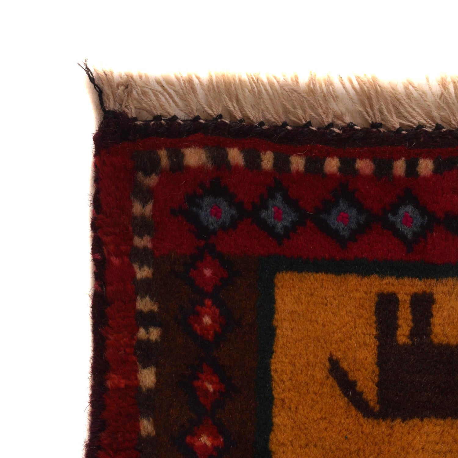 Handmade Pictorial Carpet 2' 11" x 3' 11" ft / 90 x 120 cm - No. G34863